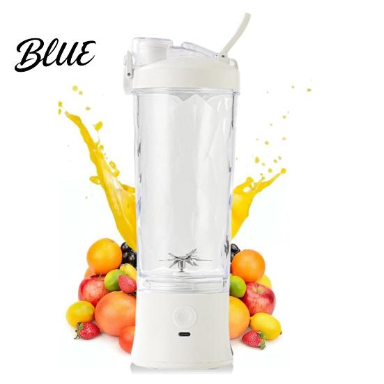 Mini Fruit Juicer Bottle for Daily Nutrition Portable Blender Cup USB Fast Charging Personal Size Juicer 600ml Capacity Compact Kitchen Stainless