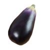 2pcs Realistic Artificial Aubergine Faux Eggplants Simulation Aubergines Foam Vegetable Decorations for Home and Office