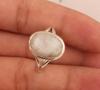 Solid 925 Sterling Silver Moonstone Gemstone Handmade Designer Birthstone Handmade Designer Boho Ring Statement Jewelry
