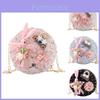 Adorable Mini Crossbody Bag For Girls Soft Canvas Princess Style Cute Animal Design