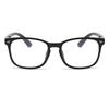 Latest Glasses Vintage Retro Eyeglasses Frame Women Square Frame Styles Trend Flat Eyeglasses Women Simple Anti Blue Rayweight Computer Eyewear