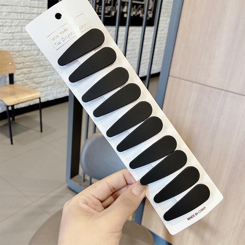 

Матовые разноцветные акриловые заколки для волос в стиле Моранди – набор из 10 штук для девочек