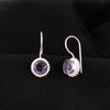 Iolite Gemstone 925 Sterling Silver Jewelry Handmade Drop/Dangle Earrings 0.93" EE-177-10