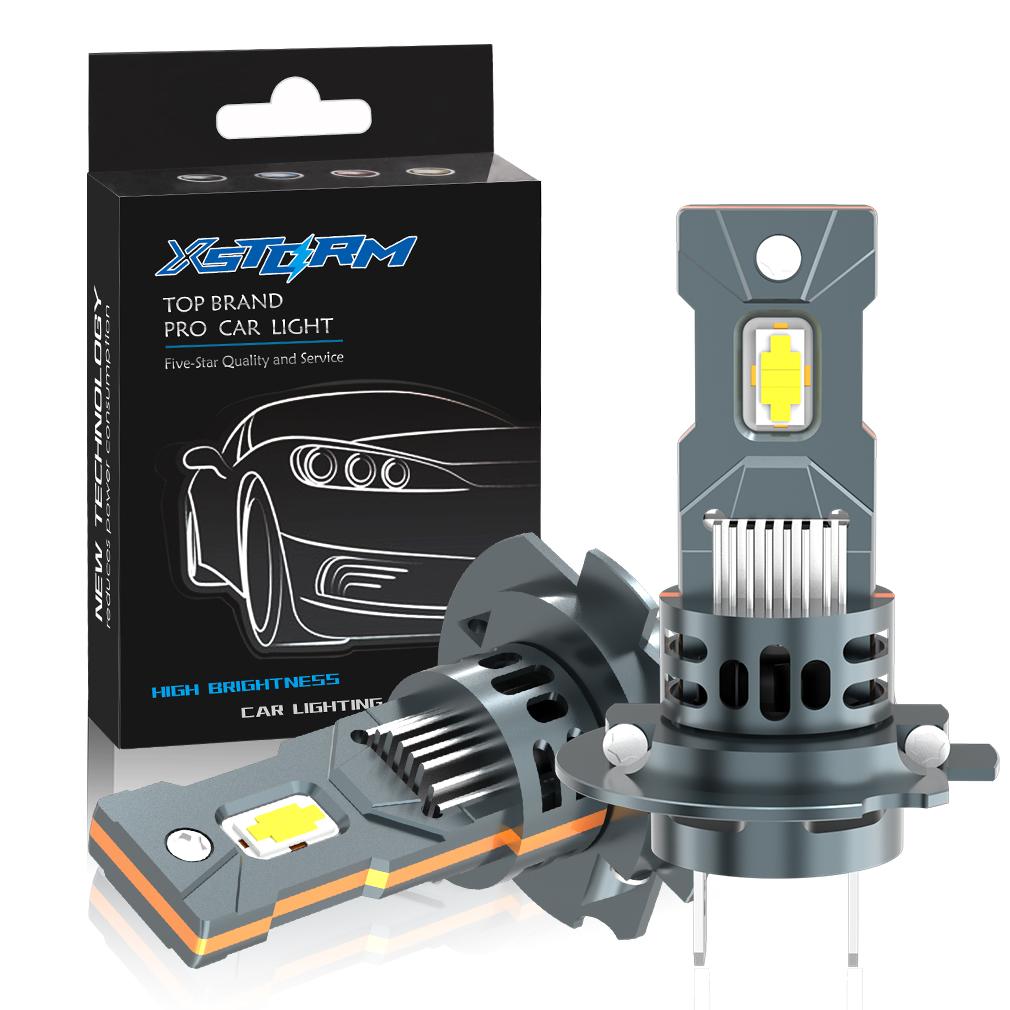 

Світлодіодний фарний ліхтар XSTORM H7 100W 5500K LED для автомобільного фартуха 30000 лм Автомобільна лампа з вентилятором Автомобільні світлові блоки Турбо протитуманні фари H7