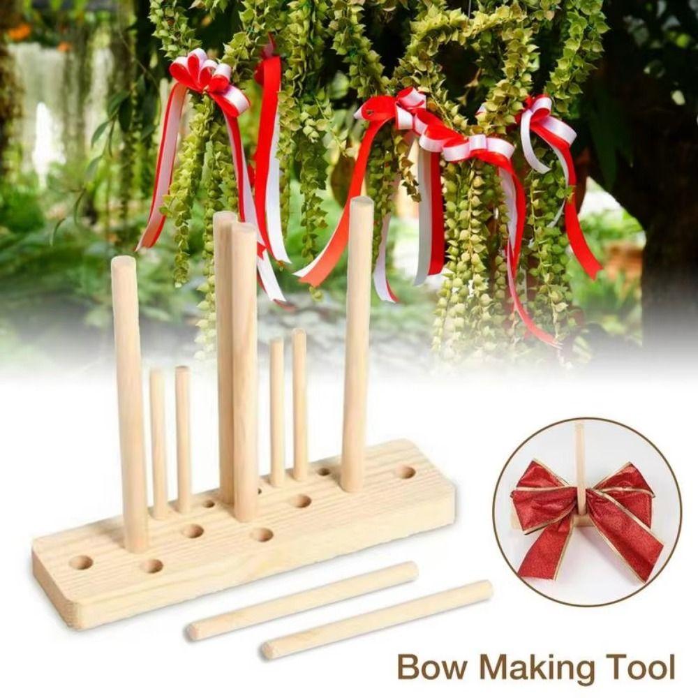 Board Sticks Ribbon Bow Maker Multi Size Bows Makers Kit Bow Making Tool  Party Decorations
