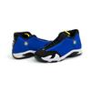 487471-407 Nike Air Jordan 14 Retro Laney Varsity Royal Schwarz Mais Weiß
