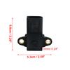 uxcell Manifold Air Pressure Sensor DC 12V 3-Pin 13628617097 for BMW 325i