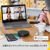 Jabra Speak2 55 Conference Speakerphone Noise Cancelling Wired Wireless USB A/C MS Teams Zoom 50mm Full Range Speaker