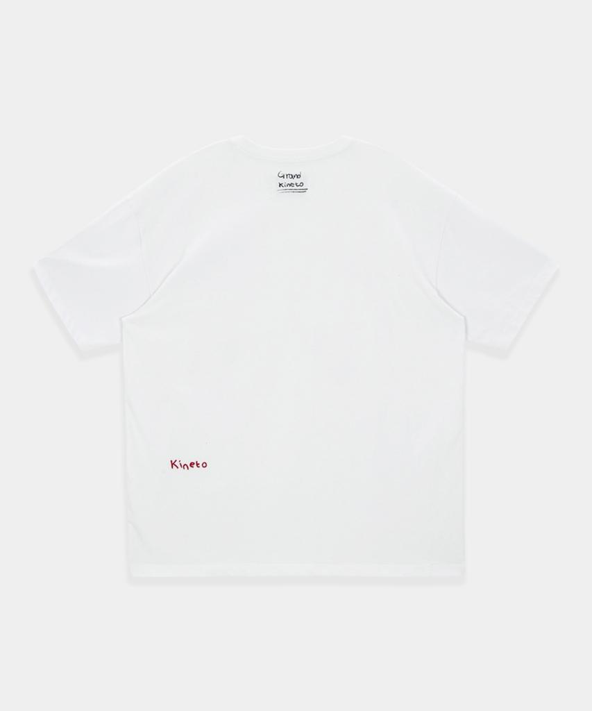 KINETO Grand Hotel Restaurant T-Shirt_White