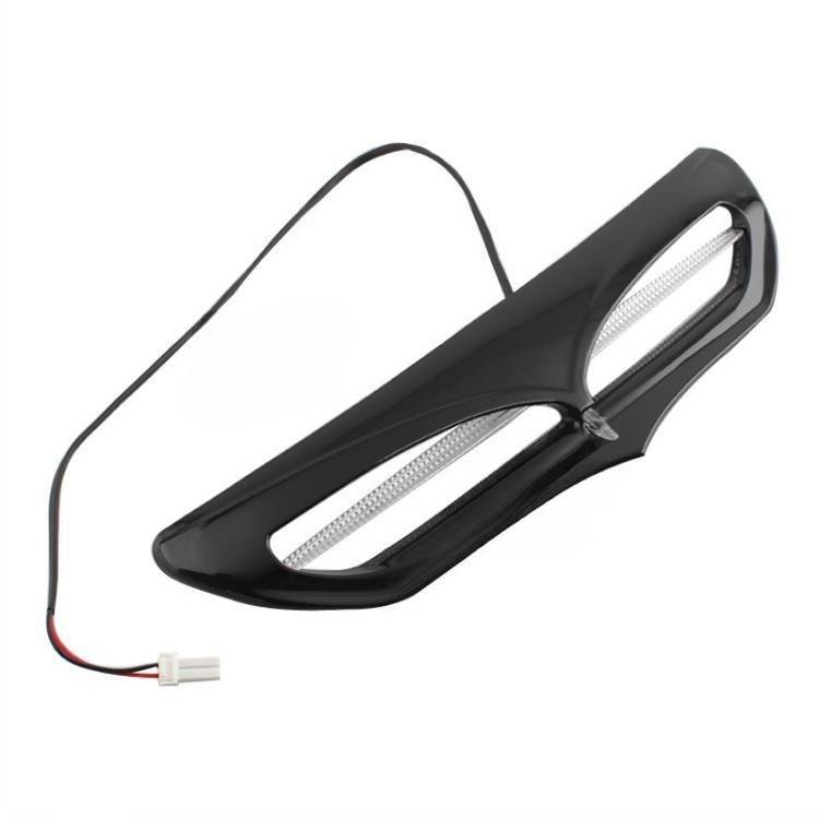 Motorcycle Guide Hood Air Inlet Cover Air Vent with LED Light for Harley Davidson Gliding Street Gliding Supreme Gliding