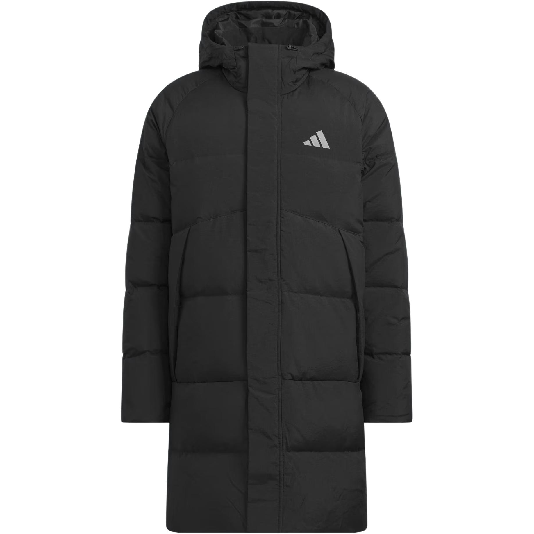 

Adidas 600 Fill Casual Mid-Length Warm Duck Down Hooded Long Sleeve Down Jacket Men Outerwear KQ5514 XS