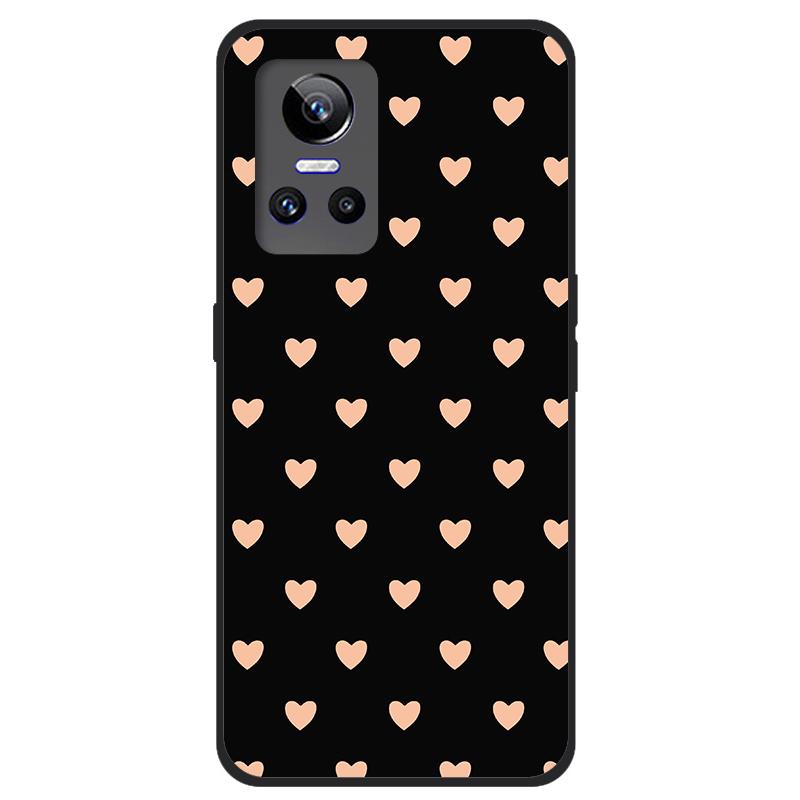 For Realme GT Neo 2 5G Case TPU Silicone Soft Cartoon Clear Case for Realme GT Neo 2 3 Neo3 Phone Cover Neo2T Transparent Coque