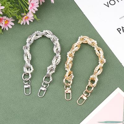 Elegant Pearl Extender Chain Replacement Strap Detachable Extension Chain For Women Handbag Decoration Bag Accessories