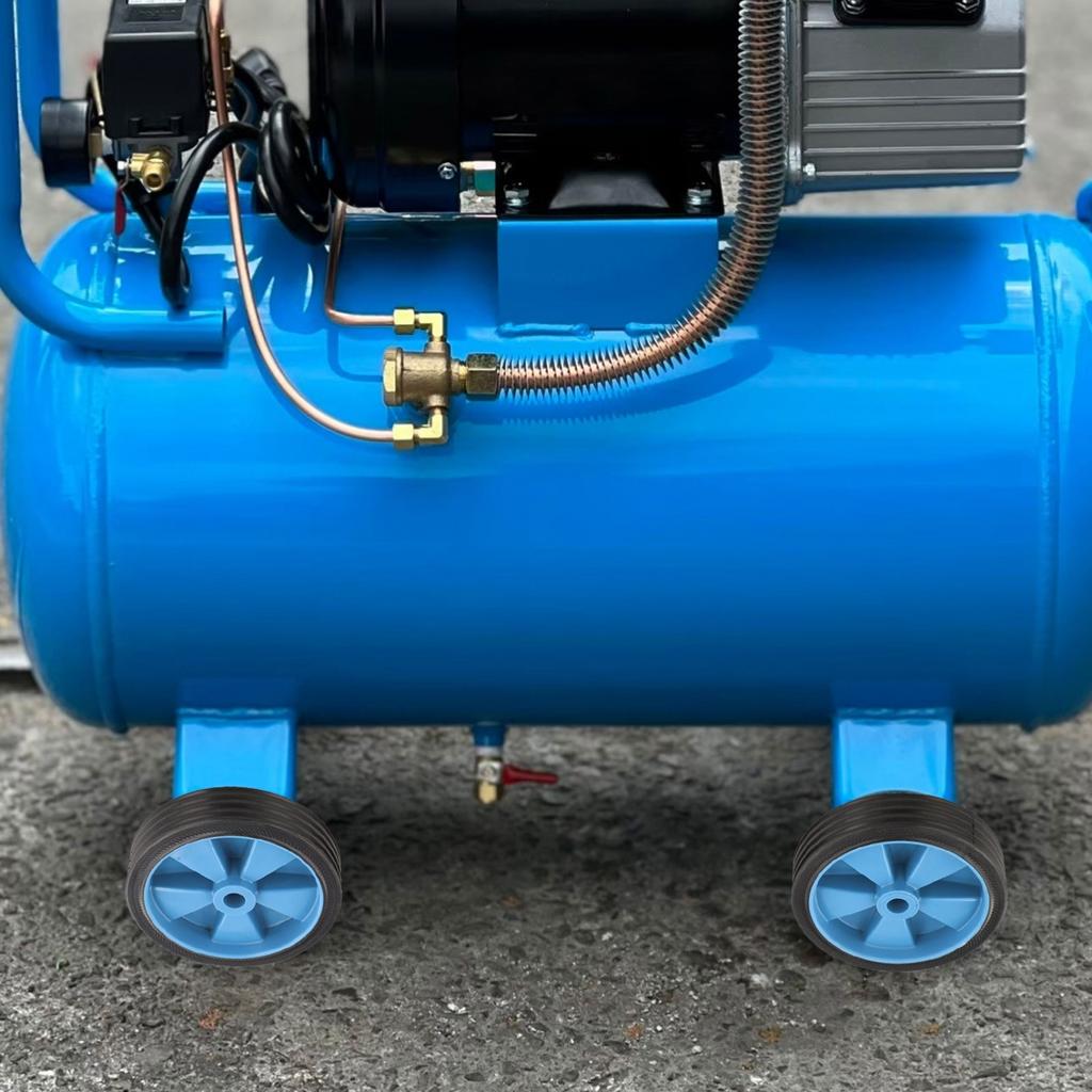 2Pcs Caster Wheels For Air Compressors For Oil-free Machines