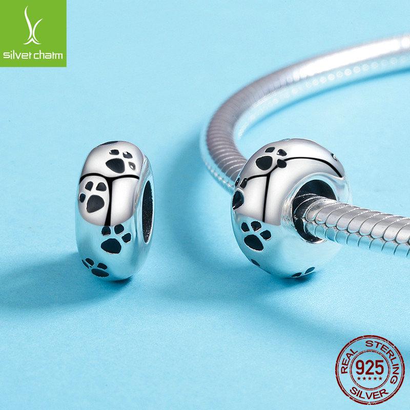 Yinziyun Animal Series Sterling Silver S925 Silicone Spacer Bracelet DIY Accessory (SCC594)