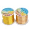 20/100m/Rolle Fadensicherer Kupferdraht für Schmuckherstellung DIY Armband Halskette DIY Farbecht Perldraht Kordel Schnur Material