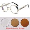 Metal Reading Glasses Gothic Steampunk Vintage Shield Eyewear Shades Hyperopia Prescription 0 +0.5 +0.75 +1.0 +2.0 +3.0 To +6.0