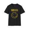 Nirvana T-Shirt | Grunge Band T-Shirt, Rock Logo Shirt