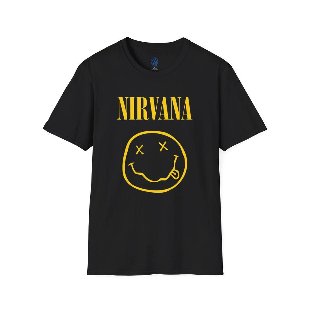 Nirvana T shirt | Grunge Band Tee, Rock Logo Shirt