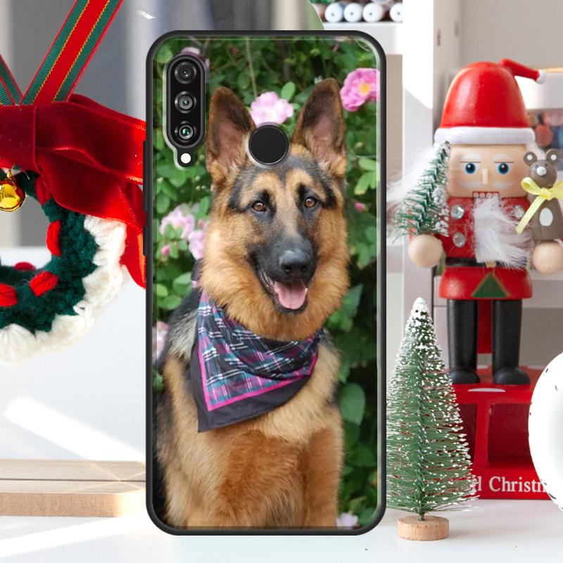 German Shepherd Dog For Huawei Nova 9 10 SE 11 Pro Y60 Y70 Y90 Y61 Y91 Y72 Y73 12i 11i 8i P20 P30 P40 Lite Case