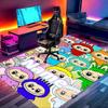 Custom Name Personalized Labubu Print Carpet, Versatile Home Decor Rug, for Playroom, Apartment, Balcony, Entryway, Hallway Gift