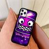 Custodia per telefono Geometry Dash Custodia in silicone PC+TPU per iPhone 11 12 13 Pro Max 8 7 6 Plus X SE XR Fundas rigide