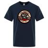 Throttle Cafe Racer Rockabilly Men's Casual Cotton T-Shirt