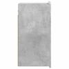 Bathroom Wall Cabinet ZWOLLE Concrete Grey 30 x 31 x 63 cm