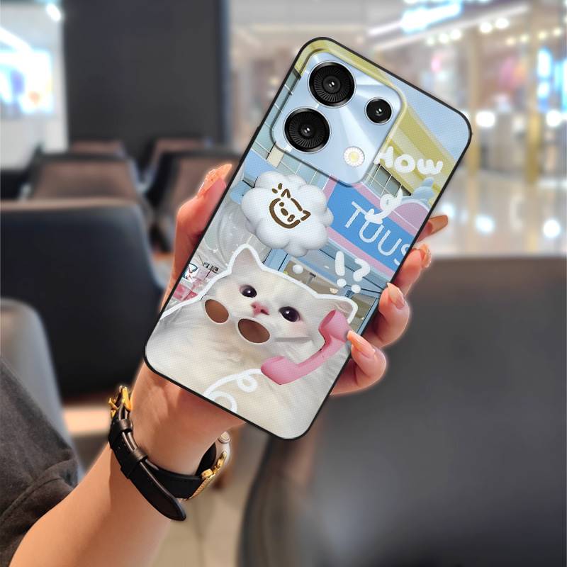 Trwałe Urocze Etui na Telefon Dla UMIDIGI G9 5G/G9C/G9T/G9A/Note90/90C/90A TPU Graffiti Ochronny Tylny Pokrowiec Wodoodporny