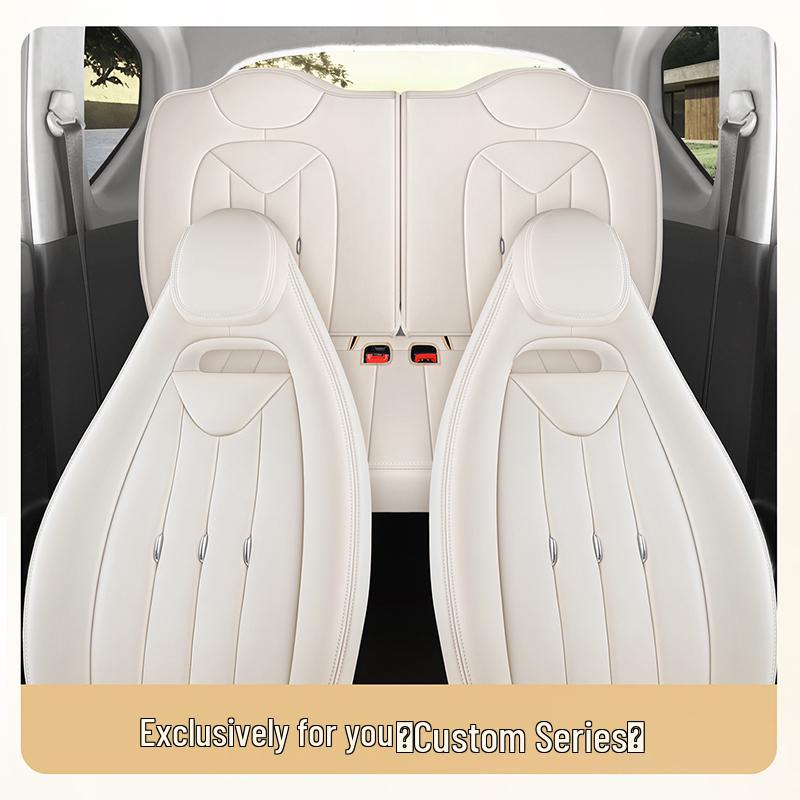 Wuling Hongguang MiniEV Leather Seat Covers - All-Season Full Coverage Cushions