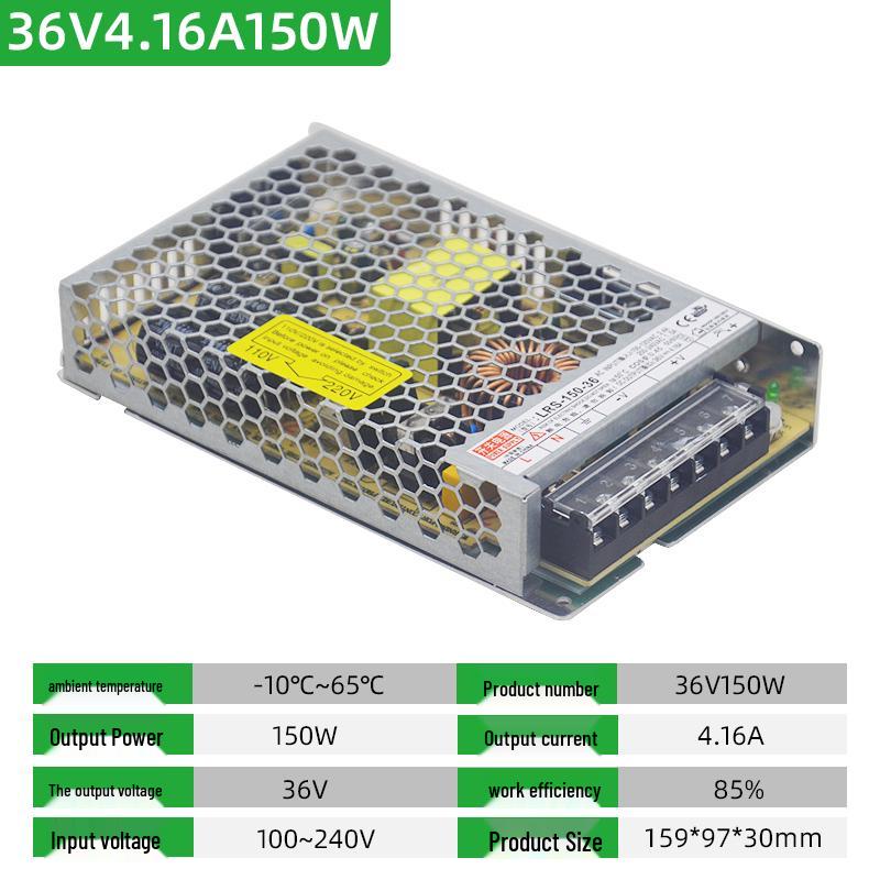 220V To 36V DC Switching Power Supply, 10A Automation for High Power Motor & LED Strip, 500W Transformer