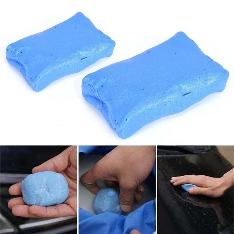 100g Sihirli Araba Kamyon Otomatik Araç Temizleme Kil Çubuğu Detaylandırma Yıkama Temizleyici Pratik Kendin Yap