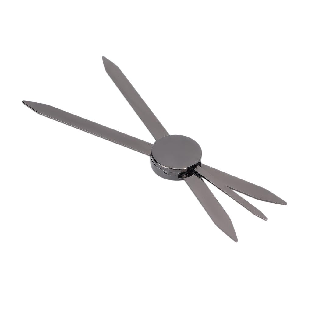 Eyebrow Stencil Ruler Compass Guide 3 Point Positioning Symmetrical Stainless Steel Eyebrow Caliper for Makeup