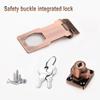 Keyed Hasp Locks Cabinet Locks with Keys,Twist Knob Keyed Locking Hasp,for Drawer,Cabinets Suitable for Use in Various Cabinets