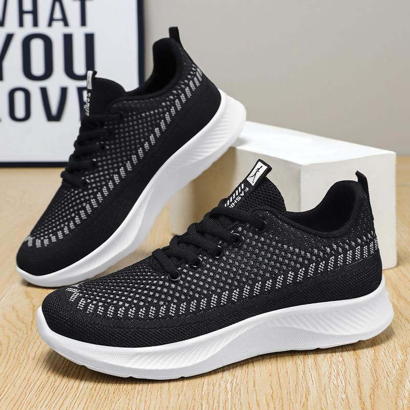 Shoes Women's Shoes Versatile Summer Casual Single Shoes Hollow Breathable Running Shoes Soft Sole Comfortable Sports Shoes