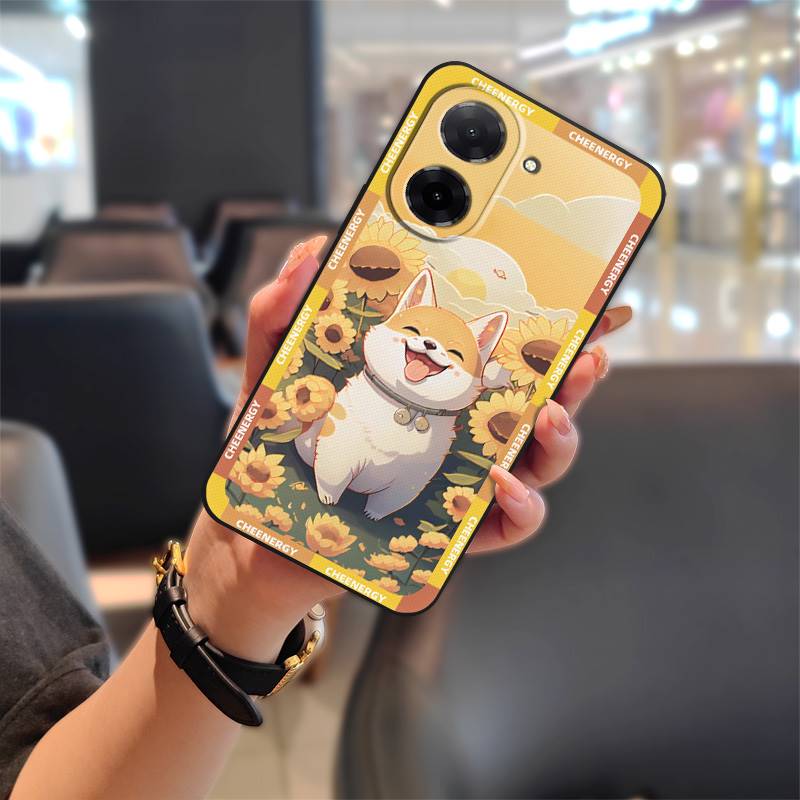 Husă de protecție spate rezistentă la șocuri pentru Redmi A5 4G/Xiaomi Poco C71 4G Graffiti Impermeabilă Husă moale Pungă de telefon Antirezistent la praf