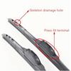 CHSKY Natural Rubber Electric Multi-Function Windshield Wiper All-in-One Smart Tri-Speed Wiper for VW Cars Replaceable Connector