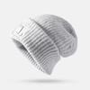 Autumn Winter Warm Hat For Women Girls Soft Loose Thickened Ear Protection Windproof Bonnet Fashion Versatile Hats Gifts