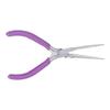 6in Needle Nose Pliers High Carbon Steel Body Mirror Surface Toothless Multifunctional Mini Jewelry
