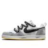 Court Borough Ink Flying White Leather Cushioning, Wear Resistant Low Top Skateboard Shoes Unisex Black Gray 844881-100 (Team858-)