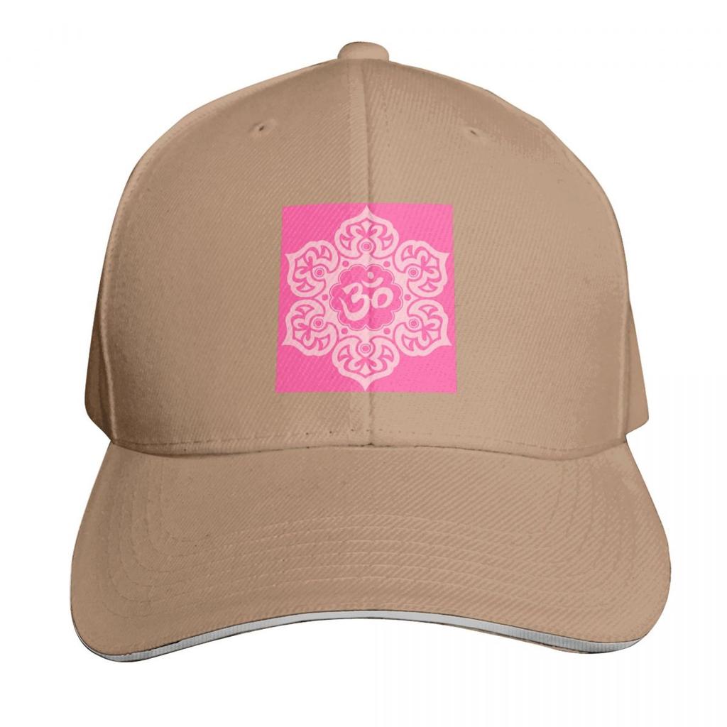 Om Yoga Lotosblume Buddhistischer Lotos Meditationskappe Lässige Baseballkappen Verstellbarer Hut Hip Hop Sommer Unisex Baseballkappen