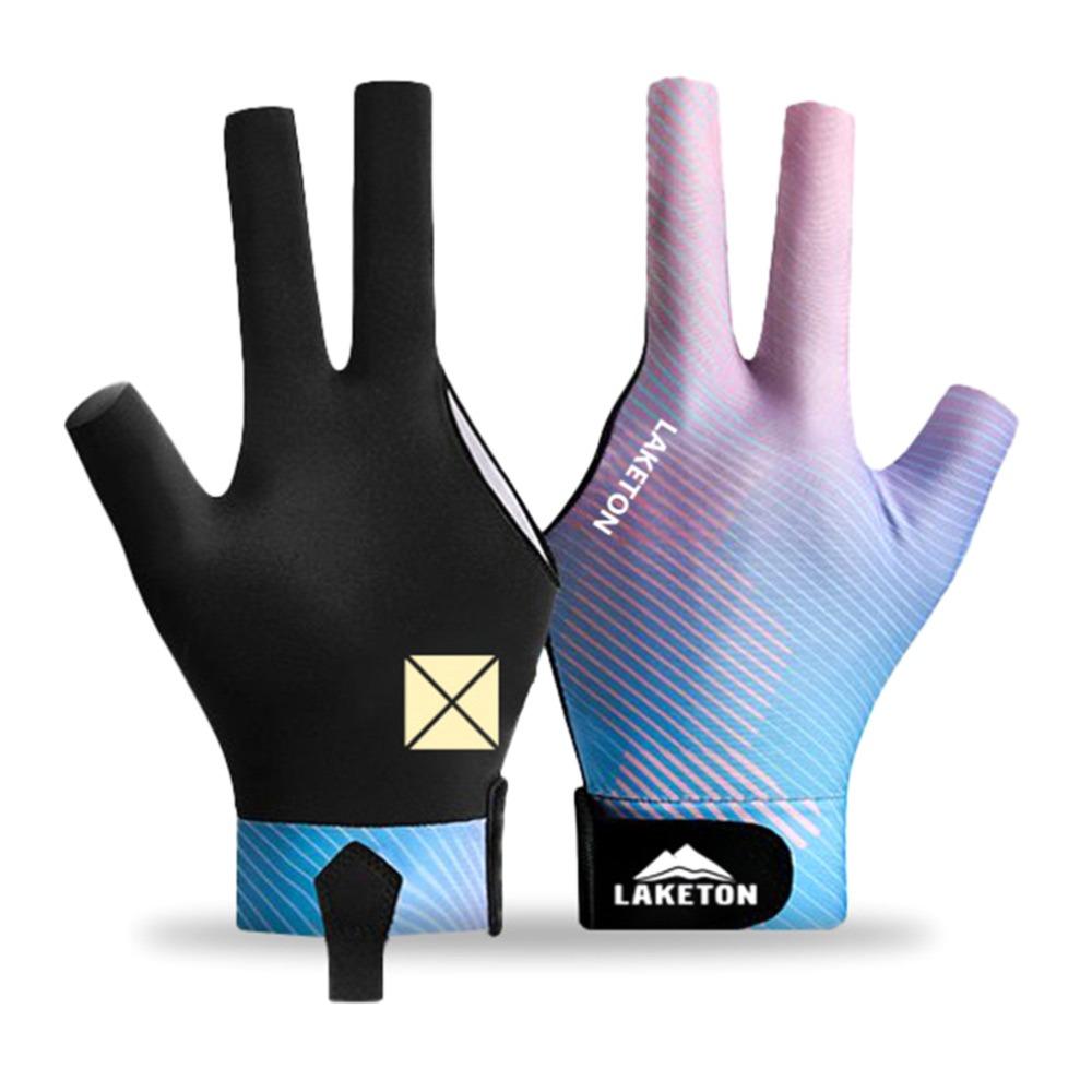 

Нескользящие перчатки для бильярда Эластичные перчатки для тренировок по бильярду Аксессуары для фитнеса Blue/for woman