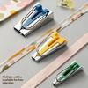 4Pcs Bias Tape Maker Set Multifunctional Cloth Binding Tool Portable Quilting Sewing Accessory for DIY Handmade Gifts