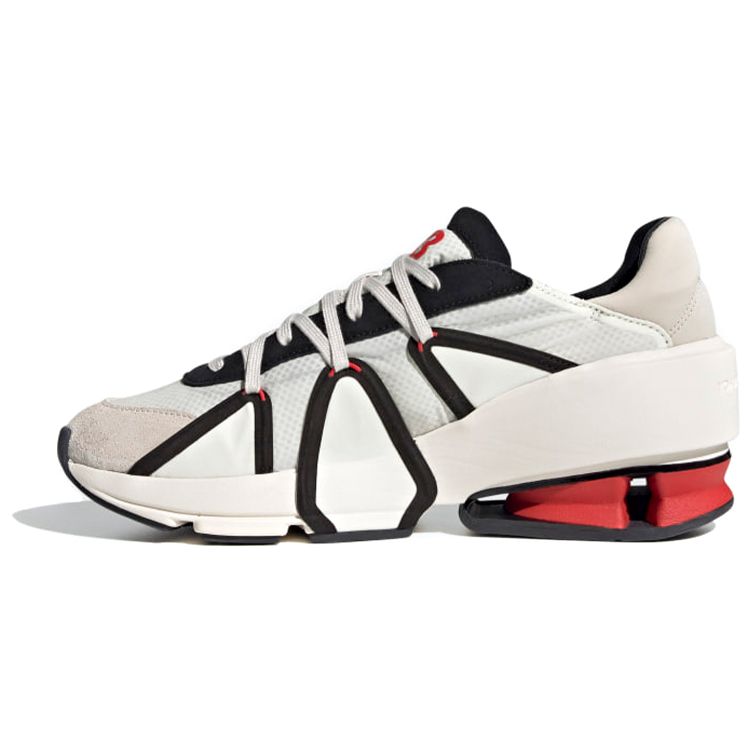

adidas Y-3 Sukui 3 Off White Черные мужские кроссовки красные FZ4336