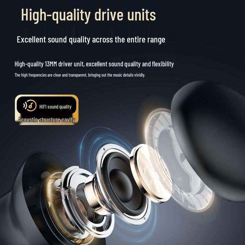 New TWS In-ear Noise Cancelling Earbuds with Transparency Mode, Touch Control, Bluetooth 5.4, and AI Translation