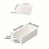 Plastic Cable Organizer Box Set with 7 Clear Storage Trunks-Non-Waterproof,Multipurpose Desktop Cord Management, Charging:able&Accessory Organization