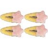 New Sweet Plush Hairpin Women Cute Star Shape Hair Clips Large Side Broken Bangs Bb Clip Fashion Girls Hair Accessories