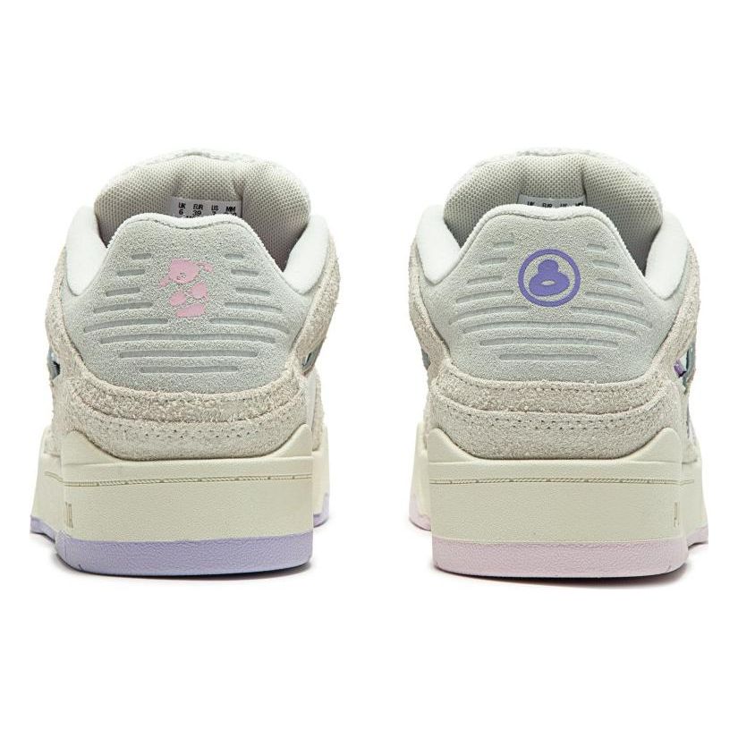 Puma Slipstream 8Enjamin Low-Top Sneakers Unisex Sneakers Gray White Purple 391565-01