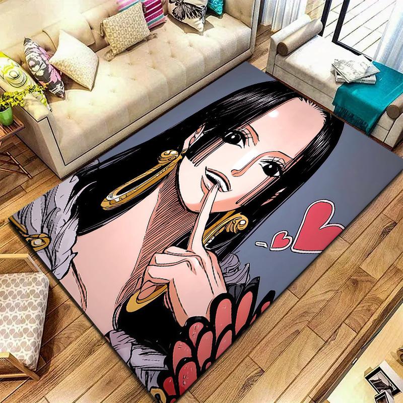 Boa Hancock Carpet Rug For Living Room Bedroom Home Sofa Decoration,kids Play Nonslip Floor Mat