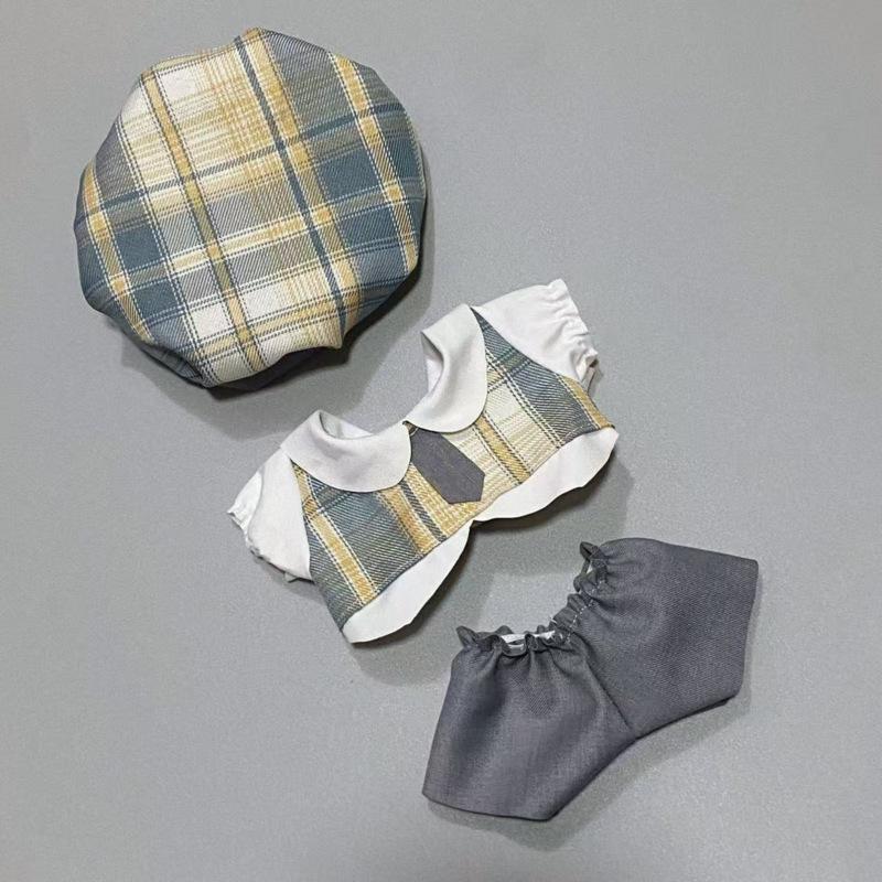 New 20cm Plush Doll Clothes Set Men's and Women's Dolls Accessorie Children's Toy Gift